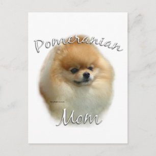 Postal Mamá pomerana 2