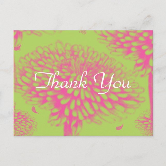 Postal Mamá Rosa Gracias (Anverso)