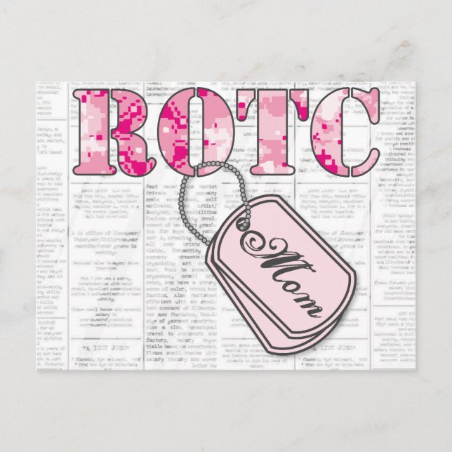 Postal Mamá ROTC: Se busca ayuda (Anverso)