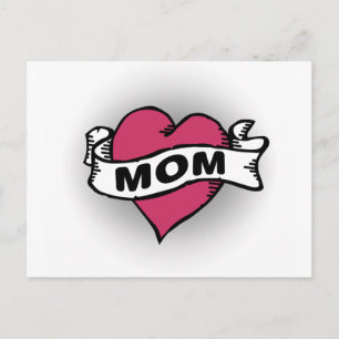 Postal Mamá Tattoo