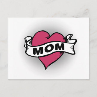Postal Mamá Tattoo