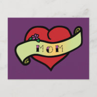 Mamá Tattoo Heart