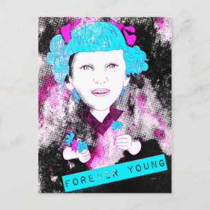 Postal mamá, te echo de menos... para siempre joven.