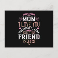 Mamá - Te quiero sin solicitud de amistad