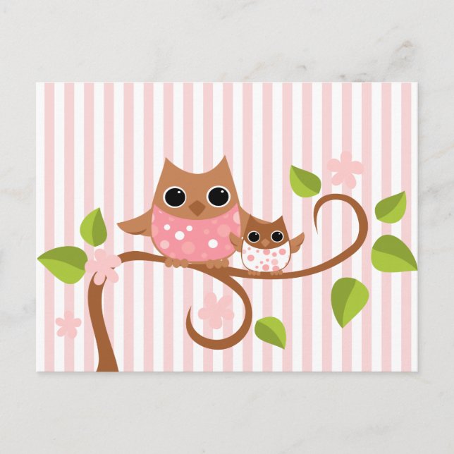 Postal Mama y Bebés (Anverso)