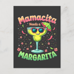 Postal Mamacita necesita una Fiesta Margarita Cinco de Ma