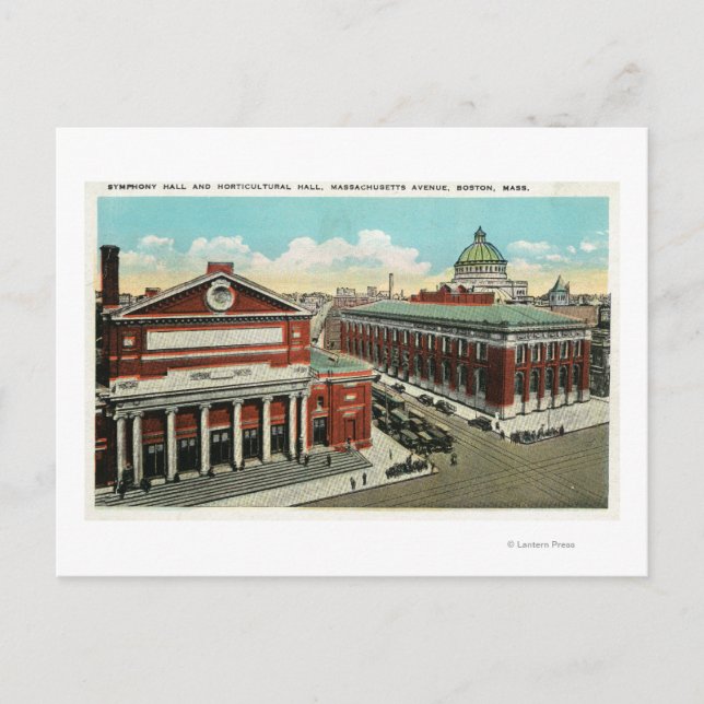 Postal MAMÁES Avenida Vista de Sinfonía, Horticultural (Anverso)