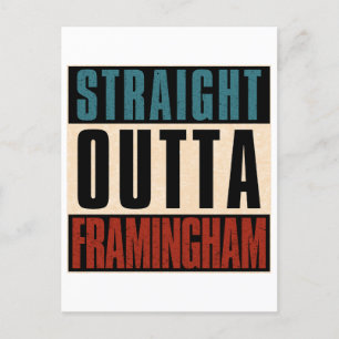 Postal Mamáes de Straight Outta Framingham Massachusetts