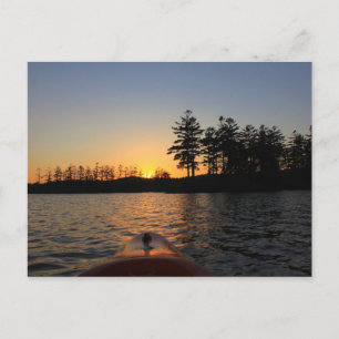 Postal Mamáes de Tully Lake Sunset Kayak Royalston
