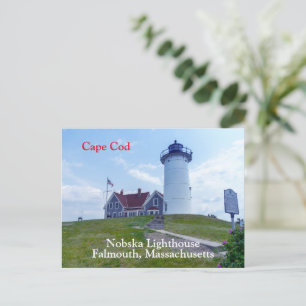 Postal Mamáes del Faro Nobska Cape Cod