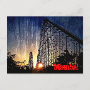 Postal Mamba Rollercoaster World's of Fun Kansas City
