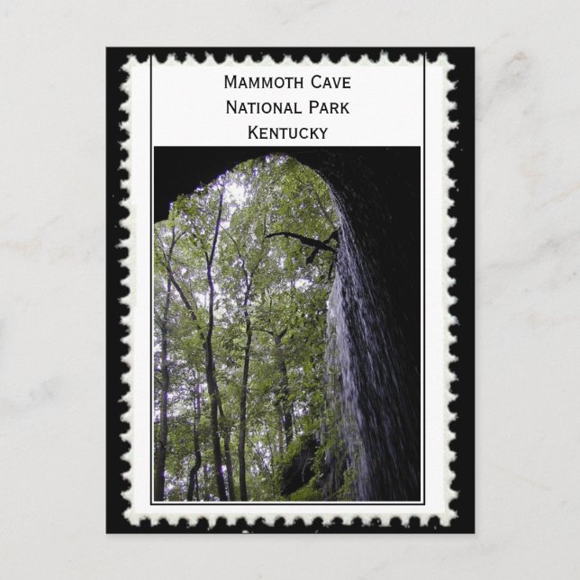 Postal Mammoth Cave Kentucky (Anverso)