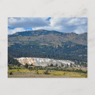 Postal Mamut Hot Springs, Yellowstone, Wyoming