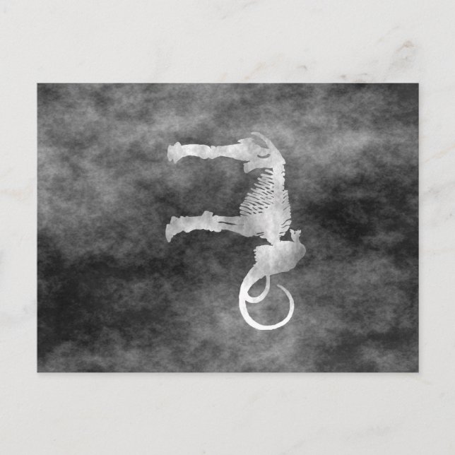 Postal mamut lobo (Anverso)