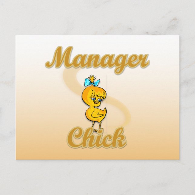 Postal Manager Chick (Anverso)