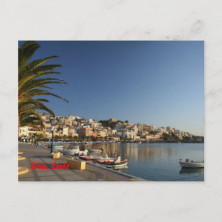 Postal mañana de Sitia