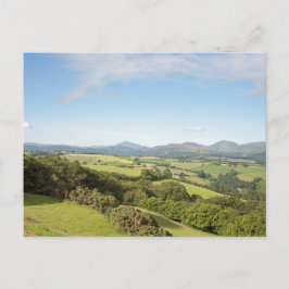 Postal Mañana de verano en el Valle de Conwy
