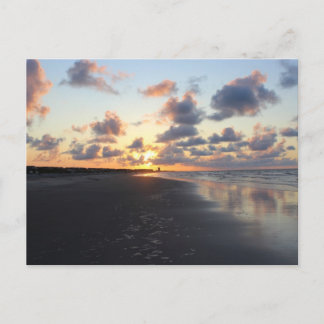 Postal Mañana en la playa de Sunset