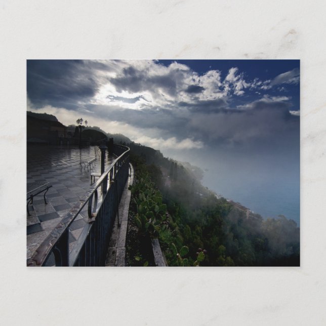 Postal Mañana en Sicilia (Anverso)