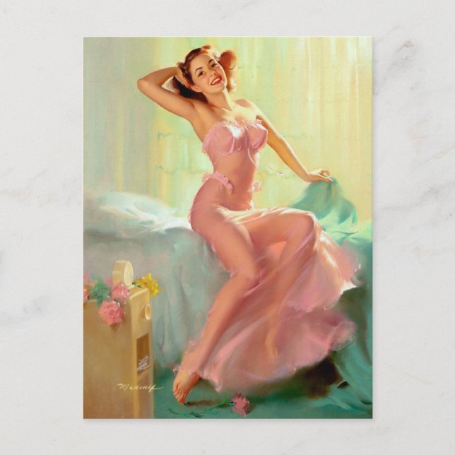 Postal Mañana Sunshine Pin Up