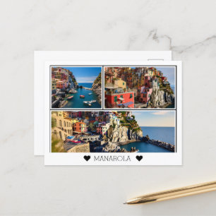 Postal Manarola, Italia