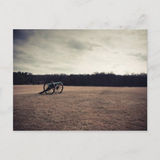 Postal Manassas Battlefield Cannon