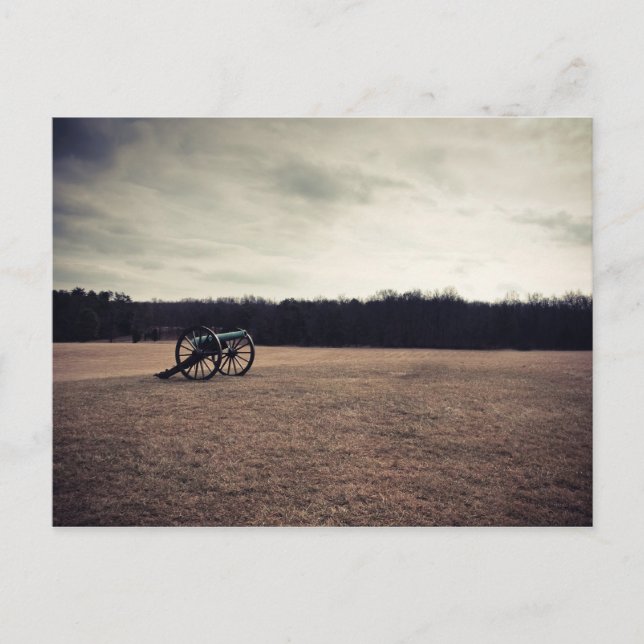 Postal Manassas Battlefield Cannon (Anverso)