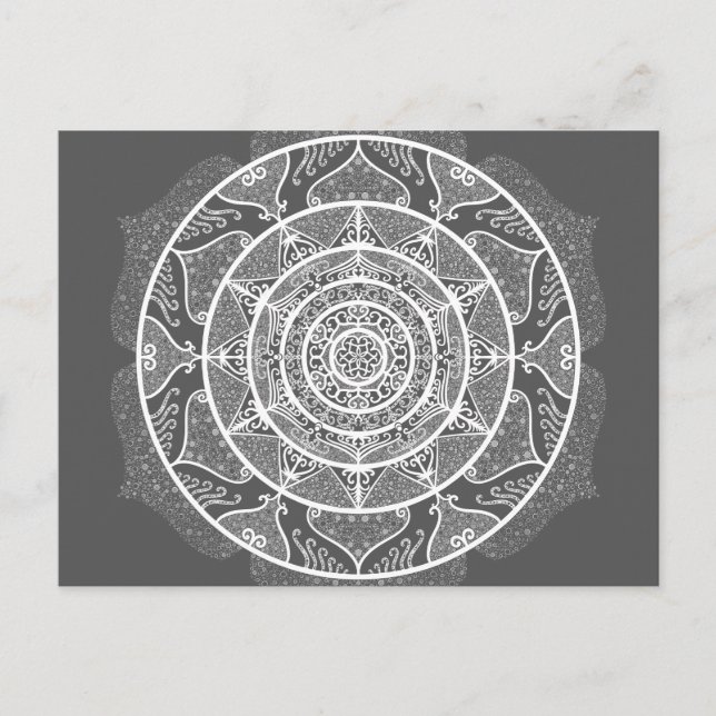 Postal Manatee Mandala (Anverso)