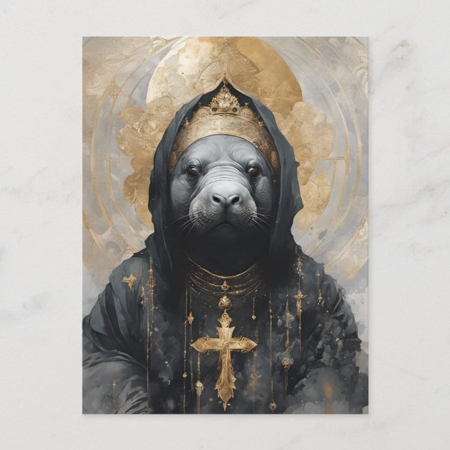 Postal Manatee Nun (Anverso)