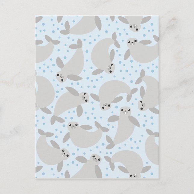 Postal manatí (Anverso)