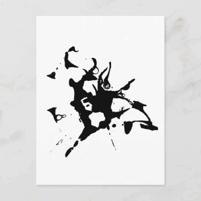Postal Manchas de tinta (Anverso)