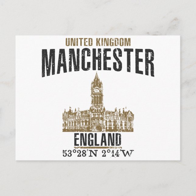 Postal Manchester (Anverso)