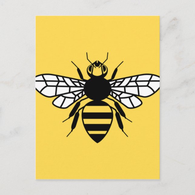 Postal Manchester Bee (Anverso)