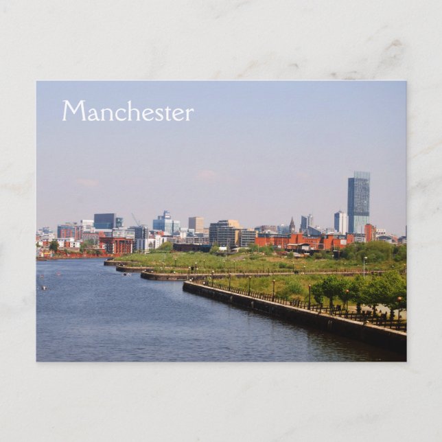 Postal Manchester de Salford Quays Postcard (Anverso)