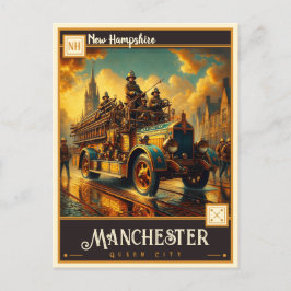 Postal Manchester, New Hampshire | Vintage