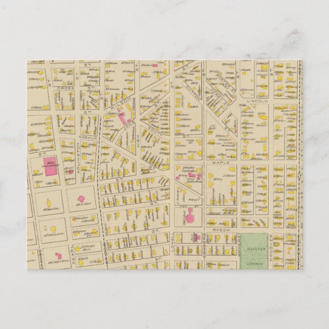 Postal Manchester, NH, Sala 34 (Anverso)