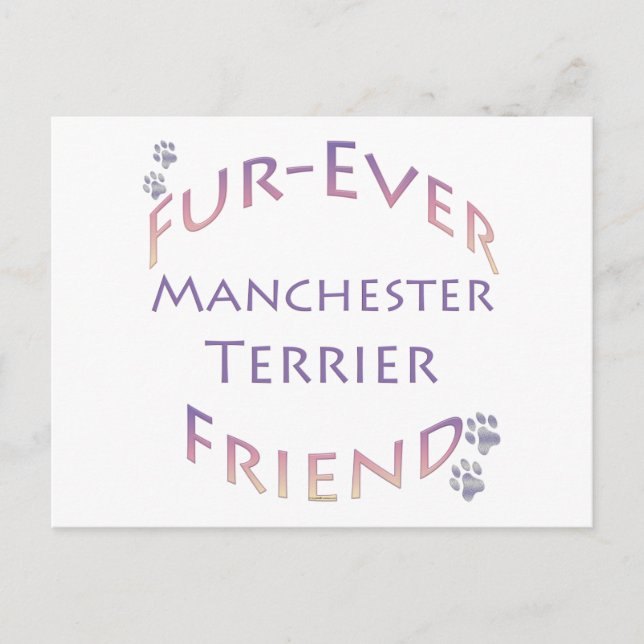 Postal Manchester Terrier Furever (Anverso)