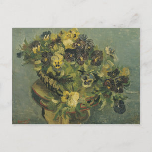 Postal Mand conoció a viooltjes Postcard