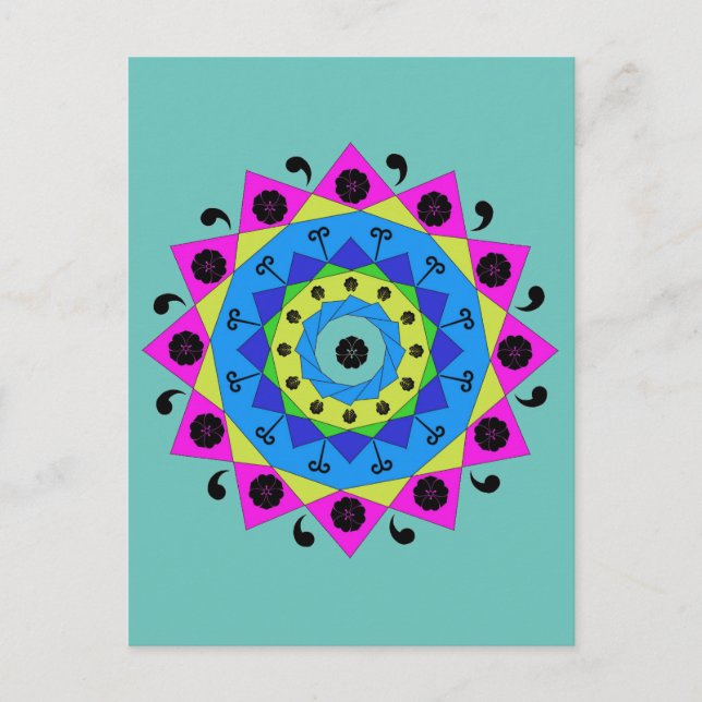 Postal Mandala (Anverso)