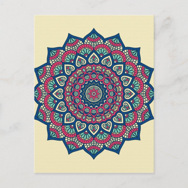 Postal Mandala (Anverso)