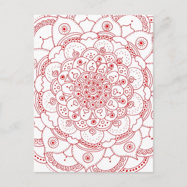 Postal Mandala 2 (Anverso)