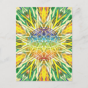 Postal Mandala Art