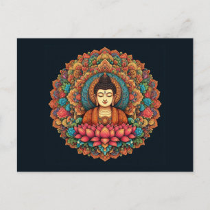 Postal Mandala con presupuesto