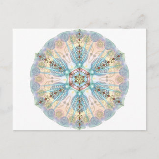 Postal Mandala de energía magnética