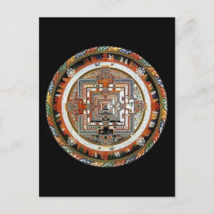 Postal Mandala de Kalachakra