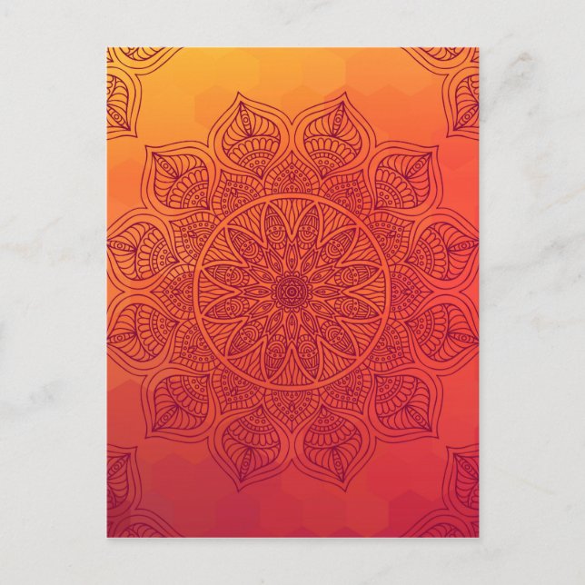 Postal Mandala de Sun (Anverso)
