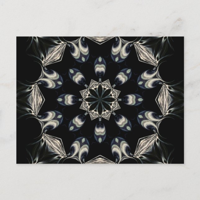 Postal Mandala elegante (Anverso)