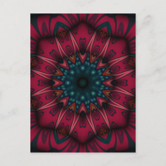 Postal Mandala geométrica
