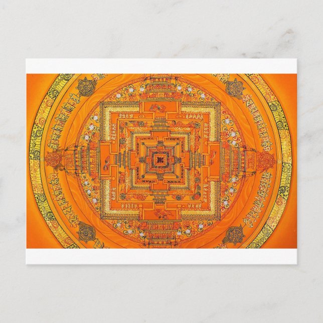 POSTAL MANDALA MÍSTICA (Anverso)