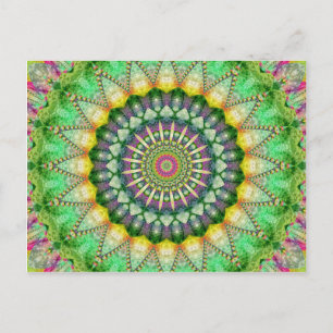 Postal Mandala Patchwork número 1 creado por Tutti